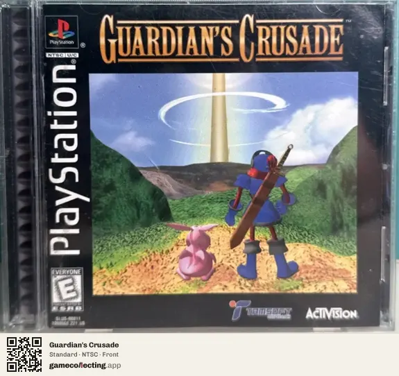 Guardian's Crusade PlayStation, NTSC box front