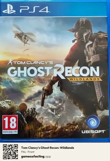 Tom Clancy's Ghost Recon: Wildlands PlayStation 4, PAL box front