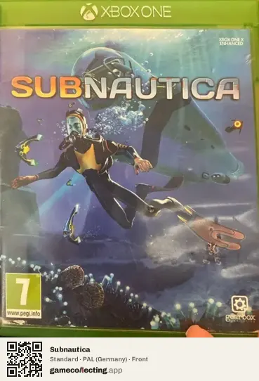 Subnautica Xbox One, Germany box front