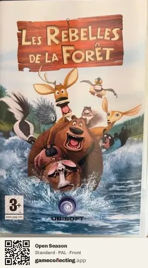 Open Season PlayStation Portable, PAL box front