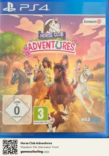 Horse Club Adventures PlayStation 4, Germany box front