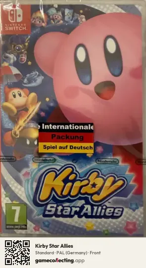 Kirby Star Allies Nintendo Switch, Germany box front