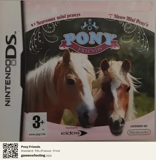 Pony Friends Nintendo DS, France box front