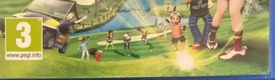 Everybody's Golf, the USK square on its front