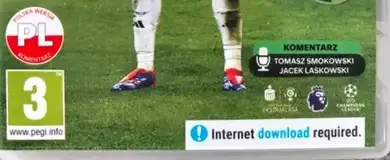 EA Sports FC 25, the PEGI square on its front