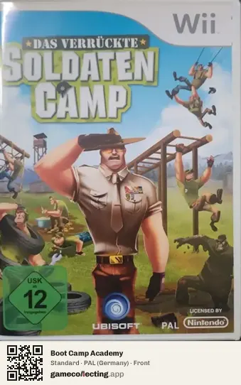 Boot Camp Academy Nintendo Wii, Germany box front