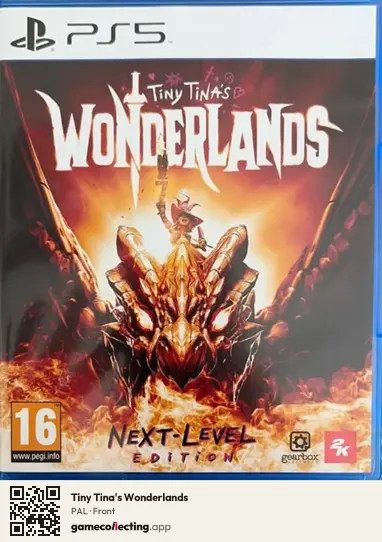 Tiny Tina's Wonderlands PlayStation 5, PAL box front