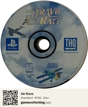 Air Race PlayStation, NTSC disc