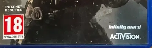 Call of Duty: Infinite Warfare, the PEGI square on its front