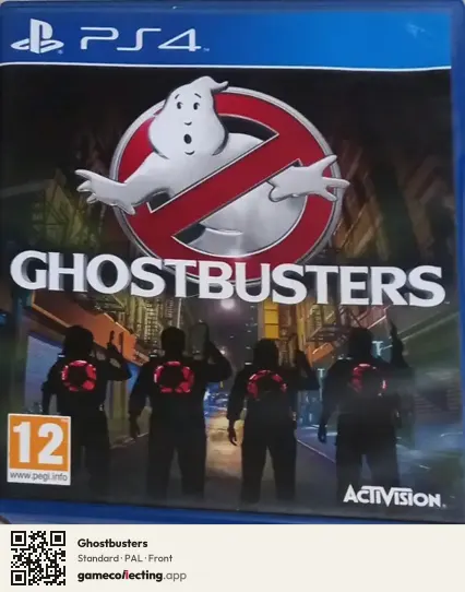 Ghostbusters PlayStation 4, PAL box front