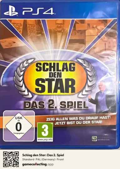 Schlag den Star: Das 2. Spiel PlayStation 4, Germany box front