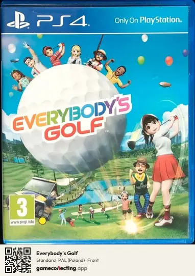 Everybody's Golf PlayStation 4, Poland box front