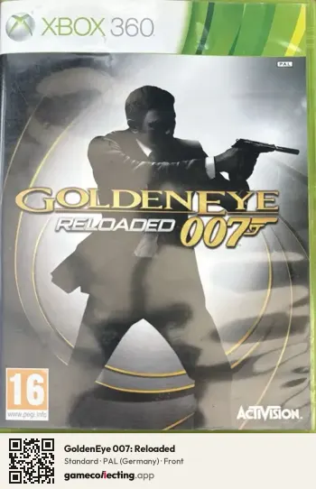 GoldenEye 007: Reloaded Xbox 360, Germany box front