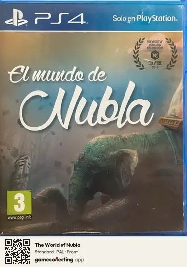 The World of Nubla PlayStation 4, PAL box front