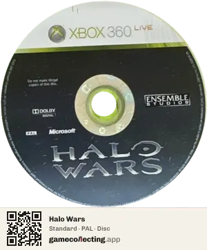 Halo Wars Xbox 360, PAL disc