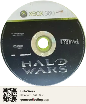 Halo Wars Xbox 360, PAL disc