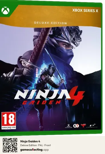 Ninja Gaiden 4 Xbox Series X, PAL box front