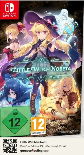 Little Witch Nobeta Nintendo Switch, Germany box front