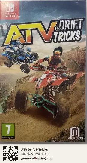 ATV Drift & Tricks Nintendo Switch, PAL box front