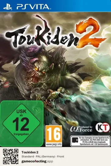 Toukiden 2 PlayStation Vita, Germany box front