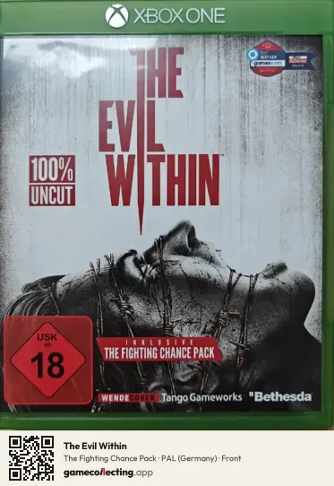 The Evil Within Xbox One, Germany box front