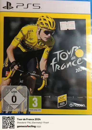 Tour de France 2024 PlayStation 5, Germany box front
