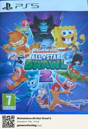Nickelodeon All-Star Brawl 2 PlayStation 5, PAL box front