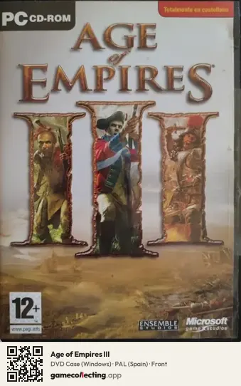 Age of Empires III Computer, Spain box front