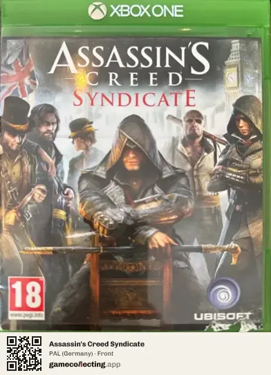 Assassin's Creed Syndicate Xbox One, Germany box front