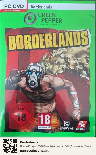 Borderlands Computer, Germany box front