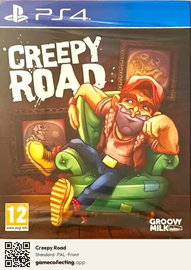 Creepy Road PlayStation 4, PAL box front