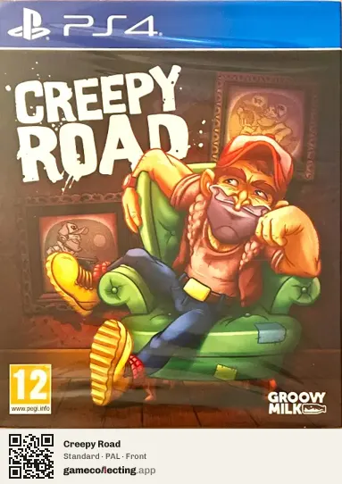 Creepy Road PlayStation 4, PAL box front