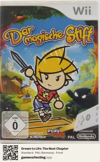 Drawn to Life: The Next Chapter Nintendo Wii, Germany box front