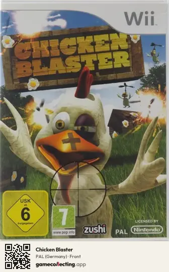 Chicken Blaster Nintendo Wii, Germany box front