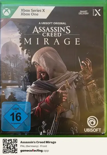Assassin's Creed Mirage Xbox One, Germany box front