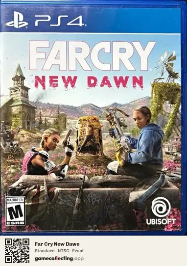 Far Cry New Dawn PlayStation 4, NTSC box front