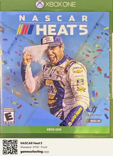 NASCAR Heat 5 Xbox One, NTSC box front