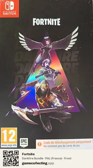 Fortnite Nintendo Switch, France box front