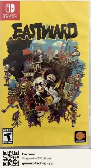 Eastward Nintendo Switch, NTSC box front