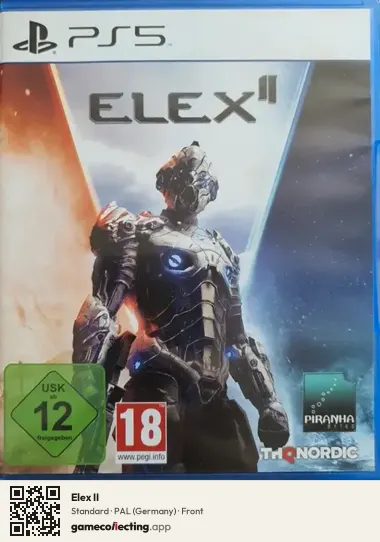Elex II PlayStation 5, Germany box front