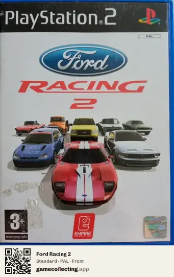 Ford Racing 2 PlayStation 2, PAL box front