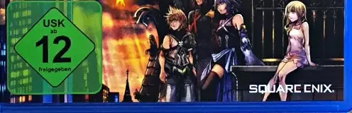 Kingdom Hearts III, the USK square on its front