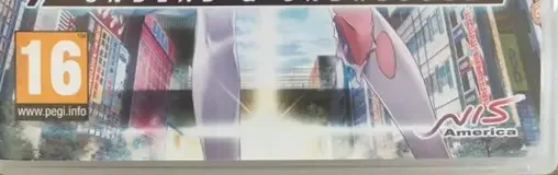 Akiba's Trip: Undead & Undressed, the PEGI square on its front