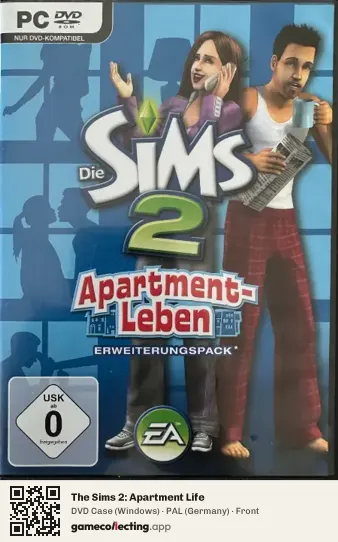 The Sims 2: Apartment Life Computer, Germany box front