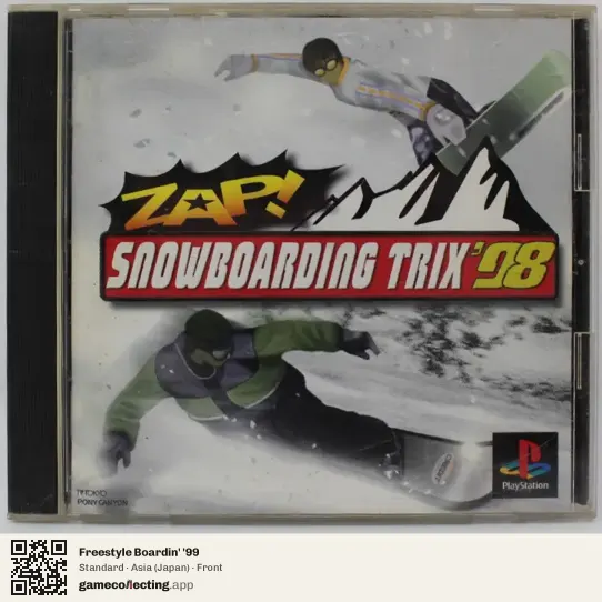 Freestyle Boardin' '99 PlayStation, Asia box front