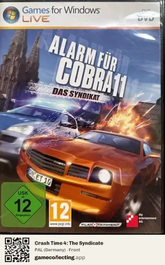 Crash Time 4: The Syndicate Computer, Germany box front