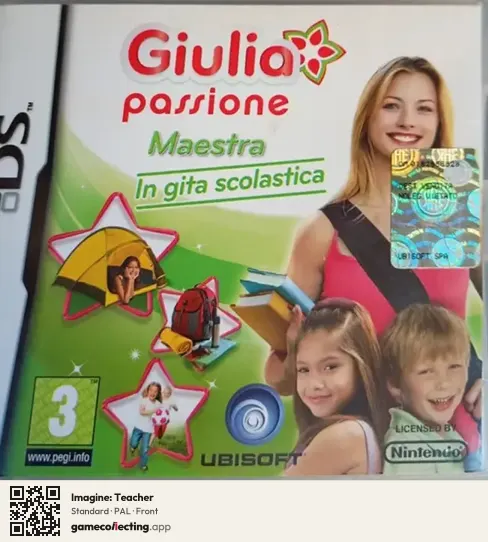 Imagine: Teacher Nintendo DS, PAL box front