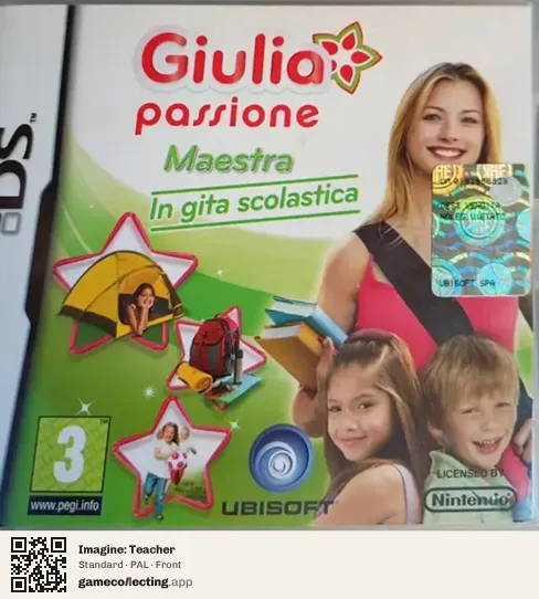 Imagine: Teacher Nintendo DS, PAL box front
