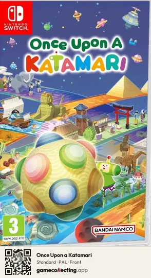 Once Upon a Katamari Nintendo Switch, PAL box front