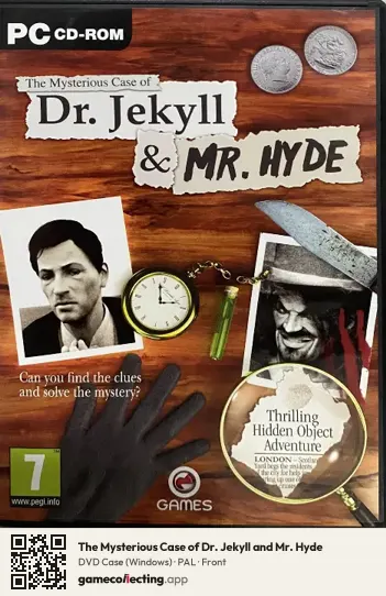 The Mysterious Case of Dr. Jekyll and Mr. Hyde Computer, PAL box front